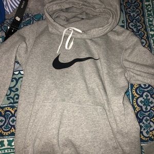 Gray nike hoodie